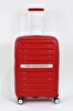 United Colors Of Benetton BNT1000 Polipropilen Orta Boy Kırmızı Valiz