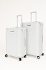 Pierre Cardin 04PC7090 Büyük Ve Orta Boy 2'li Set Polipropilen Valiz Beyaz