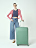 United Colors Of Benetton %100 Polipropilen Büyük Boy Valiz Yeşil 14BNT8001