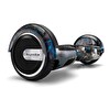 Citymate Elektrikli Kaykay 6.5" Siyah Kurukafa Grafity Desenli Akıllı Hoverboard