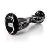 Citymate Elektrikli Kaykay 6.5" Şimşek Grafity Desenli Akıllı Denge Hoverboard