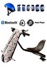 Citymate Drift Car Elektrikli Kaykay Hoverboard Bluetoothlu Işıklı Desen29 - Kask Ve Dizlik