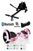 Citymate KYK1001B Akıllı Dengeli Elektrikli Kaykay Scooter Hoverboard - Hover Kart - Çanta Full Paket Pembe Desen 4