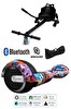 Citymate Elektrikli Kaykay Scooter Hoverboard Akıllı Dengeli - Hover Kart - Çanta Full Paket Desen10