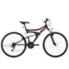 Soultech BIKE12K Stark 26" 21 Vites Kırmızı Siyah Dağ Bisikleti