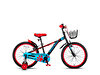 Kron Bobcat 20 Jant Vitessiz Siyah Mavi Kırmızı Çocuk Bisikleti