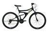 Bisan MTS 4300 24" 21 Vites Siyah-Yeşil Çocuk Dağ Bisikleti