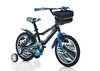 Corelli Raptor  20 Jant Alüminyum Kadro Siyah Mavi Çocuk Bisikleti