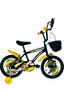 Bisan Flash 16 Jant Siyah Sarı Erkek Çocuk Bisikleti