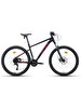 Carraro CRX924 29 Jant 44 CM Kadro 24 Vites Hidrolik Disk Fren Karanlık Mor-Kırmızı Dağ Bisikleti