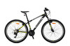 Kron XC 75 27.5 Jant MTB 17' 21 Vites V.Brake Mat Siyah-Bej-Neon Sarı Dağ Bisikleti