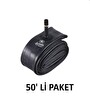 Servis 12x1.75 A/V Butyl İç Lastik Bisiklet İç Lastiği 50 Adet