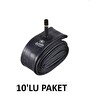 Servis 20X1.95/2.125 A/V Butyl Bisiklet İç Lastiği  10 Adet