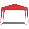 Freecamp Palencia AND1027 240x240 CM Kırmızı Polyester Tente