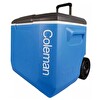Coleman Performance Tri Coler Wheeled 60 QT 56 L Mavi Tekerlekli Soğutucu Buzluk