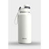 Stevig 1 Hand Leak-Proof Sızdırmaz Çelik Termos 1000 ML Star White ST-213
