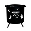 Orcamp Fire Pit Doğa Şöminesi 34 CM