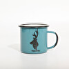 FreeCamp Campers Mavi Emaye Mug 350 ML