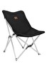 Box&Box Taşıma Çantalı Kumaş Siyah Alüminyum Katlanabilir Kamp Sandalyesi