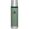 Stanley Klasik Vakumlu 0.60 LT Hammertone Green Çelik Termos