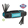 Workpro WP222030 8 Parça CR-V Çakı Tipi Torx Profesyonel Allen Anahtar Takımı