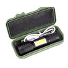 Evimdeyokyok WS-5454 Taktik El Feneri USB Şarj Edilebilir COB Zumlanabilir Mini Taşınabilir Kamp Feneri