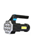 Evimdeyokyok PS-3879 USB Şarj Göstergeli Şarj Edilebilir 7 XPE - COB Led El Feneri