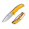Cat DA980006 Kemer Askı Kancalı Katlanabilir 20 CM Paslanmaz Çelik Sarı Kamp Çakısı