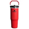 Stanley The IceFlow Flip Straw 2.0 Tumbler 0.89 L Chili Black Termos