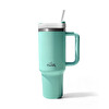 Any Morning Vaha SI2440217 1200 ML Üç Kademe Çevirmeli Kapaklı Çift Katman Çelik Termos Su Yeşili
