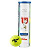 Wilson WRT114600 Tour Club ITF Onaylı 4'lü Tenis Antrenman Topu