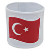 Schmilton Türk Bayraklı Beyaz Kaptan Kolluğu