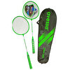 Avessa Orta Seviye Yeşil Çantalı Badminton Raket Seti