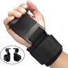 Valkyrie Ağırlık Kaldırma Kancası Tutma Yardımcısı Bar Fitness Bilekliği Lifting Hooks Straps Siyah - 2 Adet