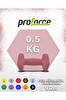 Proforce VDB Dışı Vinil Kaplı İçi Çelik Döküm Pembe Ağırlık Dambıl 0.5 KG - 1 Adet