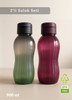 Jet's Home 2'li Suluk Bpa Free Ofis-Spor-Okul Matarası PP-5 Mürdüm-Siyah 900 ML