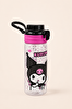 Kuromi 500 ML Pipetli Kilitli Sızdırmaz BPA Free Çocuk Suluk Su Matarası