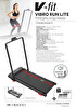 Voit V-Fit by Vibro Run Katlanabilir 8 km/s Titreşim Modlu Kumandalı Titreşimli Koşu Bandı