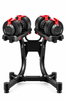 Bezt Premium Sports Ayarlanabilir 2'li 24 KG Kırmızı Dambıl Seti ve Standlı