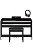 Midex PLX-160BK Profesyonel Dijital 88 Tuşlu Hassasiyetli Piyano (Kulaklık Tabure)