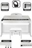 Midex PLX-190WH 88 Tuşlu Hammer Action Ve Tuş Hassasiyeti Beyaz Dijital Piyano