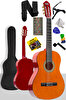 Midex CG-270M Doğal Renk Klasik Gitar 4/4 Yetişkin Boy Sap Ayarlı Full Set