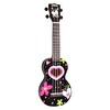 Mahalo Heart Black Soprano Ukulele