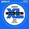 D'Addario XLB035 Bas Gitar Tek Tel