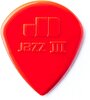 Jim Dunlop 47R3N Gitar Penası Nylon Jazz III Red Pena