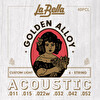 La Bella 11-52 Akustik Gitar Teli 40PCL