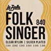 La Bella Folk Singer Klasik Gitar Teli 840