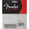 Fender American Standard Stratocaster Bridge Saddles 08-Present Nickel Set of 6 Köprü Yedek Parça
