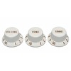Fender Stratocaster Parchment Volume Tone Tone 3 Kontrol Düğmesi