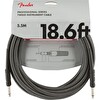 Fender Professional 5m Gri Tweed Enstrüman Kablosu